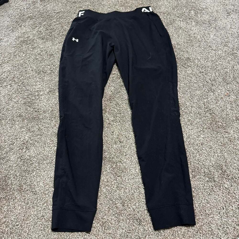 Under Armour Lightweight Training Pants, Black, Men's Size Small